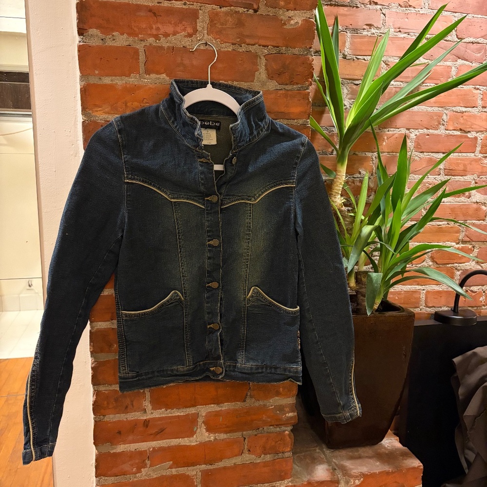 Bebe Denim Shirt/Jacket